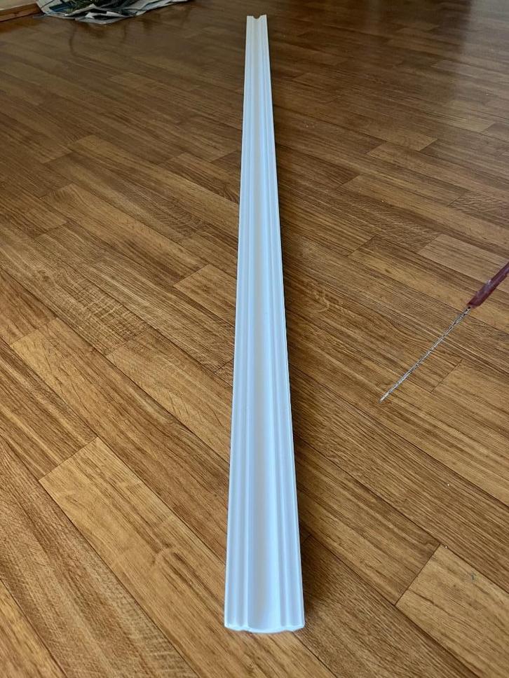 Sierlijst wit, Doe-het-zelf en Bouw, Plinten en Afwerking, Nieuw, Lijsten, Overige materialen, 150 tot 200 cm, Ophalen