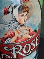 Vintage groot koffieblik "Mrs Rose", Ophalen, Gebruikt, Gebruiksvoorwerp