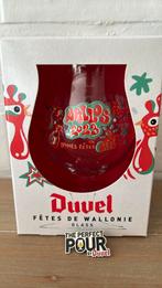 Duvel glas Fêtes de Wallonie 2023 in doosje, Verzamelen, Biermerken, Ophalen, Zo goed als nieuw, Duvel