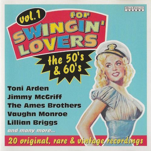 CD VOL. 1 " For swingin' lovers "  The 50's & 60's, Cd's en Dvd's, Cd's | Verzamelalbums, Ophalen of Verzenden