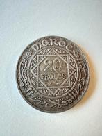 20 frank Mohammed V in zilver, Ophalen, Zilver