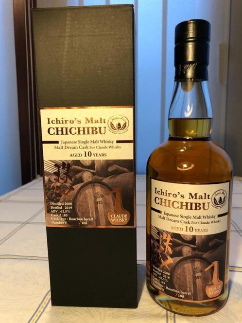 Chichibu ichiro’s malt – Dream Cask 10y - Claude whisky- lim, Verzamelen, Wijnen, Nieuw, Overige typen, Overige gebieden, Vol