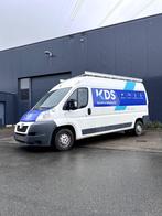 Peugeot Boxer L3 H2, Auto's, Euro 5, Stof, Wit, Parkeersensor