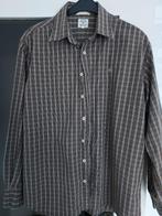 Een leuke sportieve rechte heren hemd XL (Dockers), Ophalen, Zo goed als nieuw, Bruin, Dockers