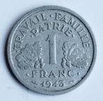 1 franc France 1943, Enlèvement ou Envoi, Monnaie en vrac, France