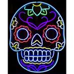 Mooie skull neom met veel kleuren en veel andere neons, Ophalen of Verzenden, Nieuw, Lichtbak of (neon) lamp