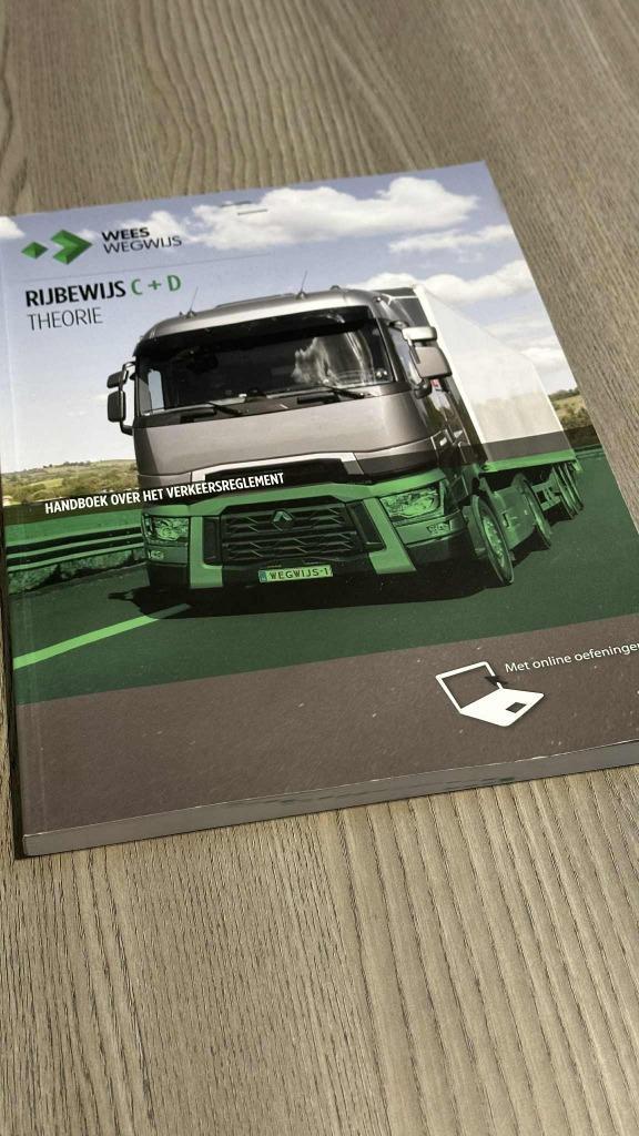 Theorieboek Rijbewijs C & D – ISBN 9789078167310, Auto diversen, Handleidingen en Instructieboekjes, Ophalen