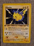 Pokemon pikachu 1st edition, Hobby en Vrije tijd, Verzamelkaartspellen | Pokémon, Gebruikt, Ophalen of Verzenden