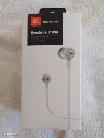 Jbl by harman synchros s100a - écouteurs - neuf  beschikbaar voor biedingen