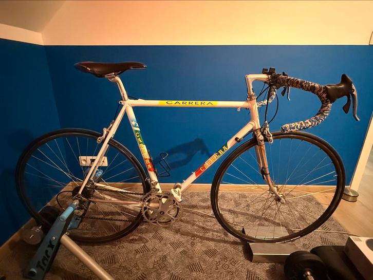 Carrera reteo koersfiets 90’s claudio chiappucci, Fietsen en Brommers, Fietsen | Racefietsen, Gebruikt, Ophalen