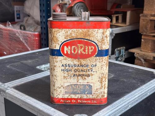 Bidon d’huile ancien NORIP – Phoenix Oil Products Ltd, Auto-onderdelen, Brandstofpompen, Gebruikt, Ophalen