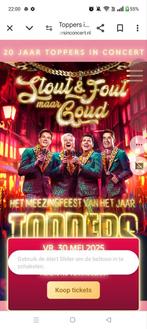 Op zoek naar Tickets voor de Toppers 2025