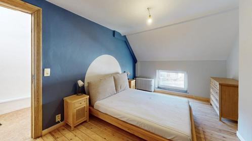 Volledig grenen + rieten slaapkamer - NIEUWSTAAT!!, Huis en Inrichting, Slaapkamer | Complete slaapkamers, Nieuw, Tweepersoons