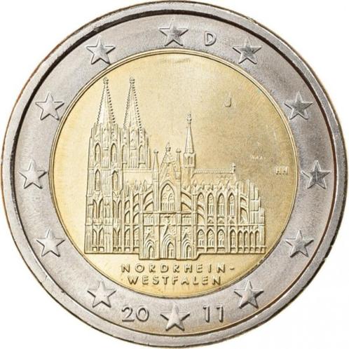 2 euro, €2 Duitsland 2011 letter G, Postzegels en Munten, Munten | Europa | Euromunten, Losse munt, 2 euro, Duitsland, Ophalen of Verzenden
