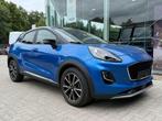 Ford Puma (bj 2021, automaat), Auto's, Ford, Stof, Euro 6, Blauw, Hybride Elektrisch/Benzine