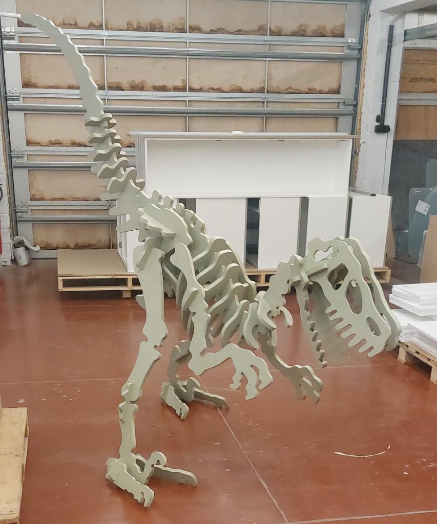 Dino Raptor 3D puzzel, Enlèvement