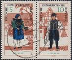 DDR - Klederdrachten: Altenburg [Michel WZd162] + POTSDAM, Postzegels en Munten, DDR, Verzenden, Gestempeld