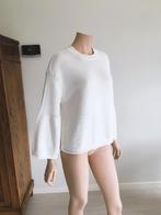 Only You Trui met rolrandjes -Trendy & Comfortabel - Maat, Verzenden, Wit, Maat 42/44 (L), Zo goed als nieuw