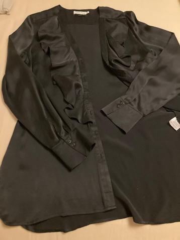 Zijde blouse TALKING FRENCHE  beschikbaar voor biedingen