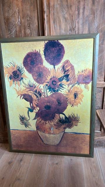 Schilderij zonnebloemen Van Gogh  beschikbaar voor biedingen