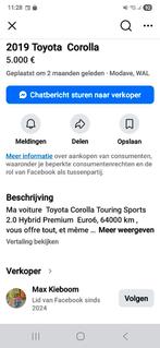 Toyota FROUDE  ! !, Autos, Particulier, Achat