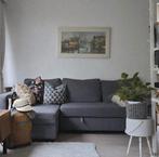 Friheten Hoek slaapbank/sofa bed -Grys, Ophalen, Zo goed als nieuw, Hoekbank