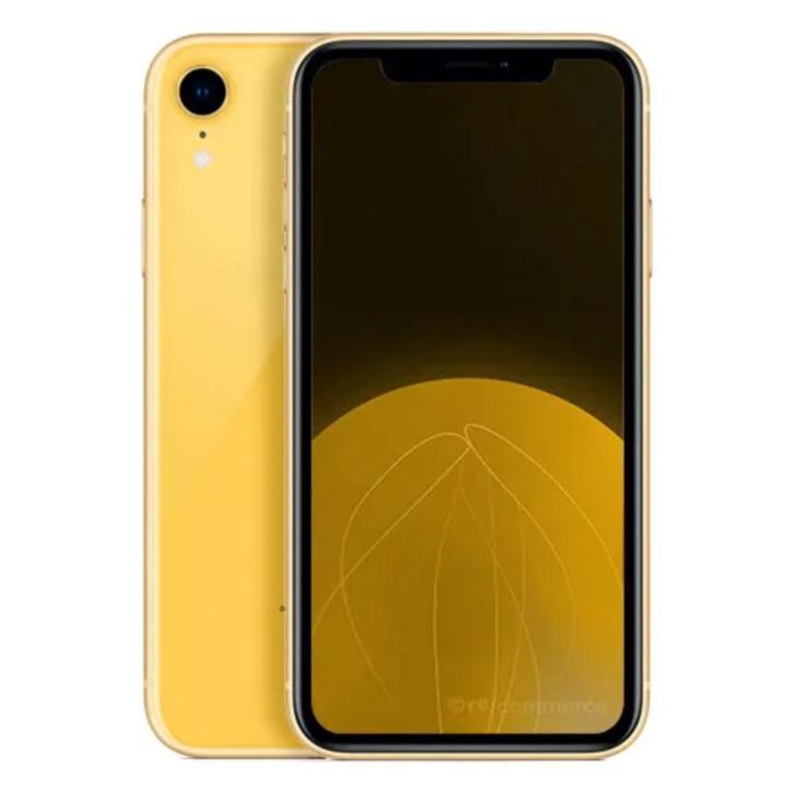 Apple iPhone XR 64GB Geel, Telecommunicatie, Mobiele telefoons | Apple iPhone, Zo goed als nieuw, 64 GB, Zonder simlock, iPhone XR