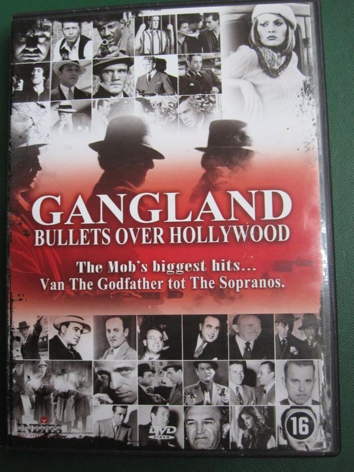 Gangland - Bullets over Hollywood, Cd's en Dvd's, Dvd's | Documentaire en Educatief, Zo goed als nieuw, Oorlog of Misdaad, Vanaf 16 jaar