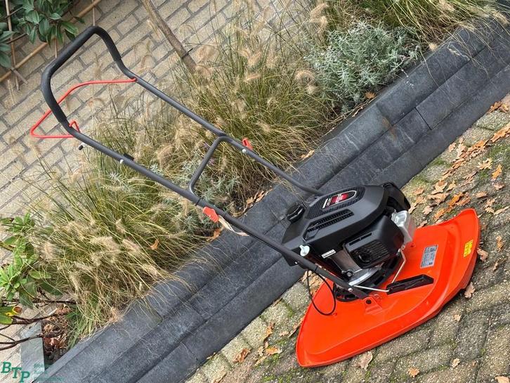 Husqvarna Flymo GX560 gebruikte zweefmaaier Honda, Tuin en Terras, Zitmaaiers, Gebruikt, Minder dan 90 cm