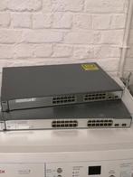 Cisco Catalyst 3750  24 port PoE stackable switch + 2  Sfp, Computers en Software, Netwerk switches, Ophalen, Zo goed als nieuw