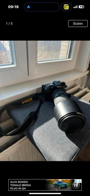 Nikon D7200 Sigma Telelens 170-700, Audio, Tv en Foto, Ophalen, Nieuw, Spiegelreflex, Nikon