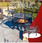 barbecue rotisserie cowboy grill vuurschaal, Tuin en Terras, Barbecue-accessoires, Ophalen, Nieuw
