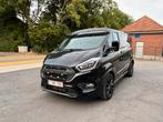 Ford Transit Custom, Auto's, Automaat, 4 deurs, Zwart, Leder en Stof