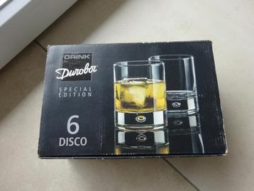 6 verres Durobor Disco beschikbaar voor biedingen