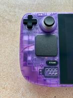 Steam Deck 256 GB LCD -  transparent Shell Gameboy Purple, Games en Spelcomputers, Ophalen