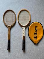 Raquettes de tennis en bois vintage, Sports & Fitness, Enlèvement, Utilisé, Raquette, Wilson