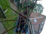 Parasol houten geraamte, Tuin en Terras, Parasols, Ophalen, Gebruikt, 3 tot 4 meter, Stokparasol