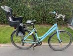 Damesfiets -met kinderen stoel, Fietsen en Brommers, Ophalen, Gebruikt