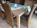 Mooie eettafel, Huis en Inrichting, Tafels | Eettafels, Ophalen, 50 tot 100 cm, Zo goed als nieuw, Vijf personen of meer