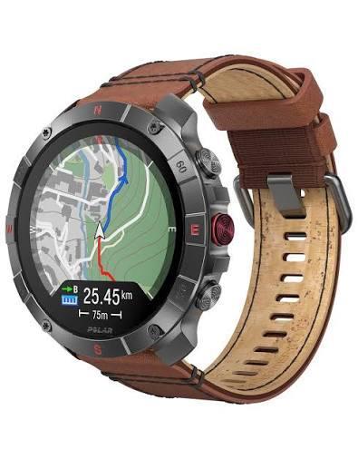 Polar Grit X2 Pro Titan in perfecte staat, Handtassen en Accessoires, Sporthorloges, Zo goed als nieuw, Zwart, Ophalen