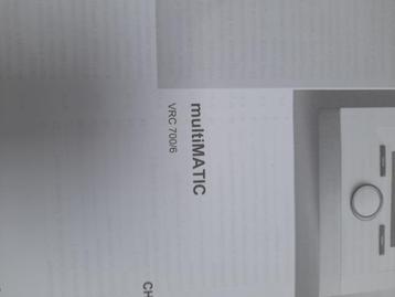 Vaillant thermostaat  vrc 700/6 met buitenvoeler, Doe-het-zelf en Bouw, Ophalen, Slimme thermostaat, Nieuw