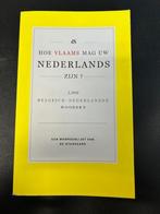 Woordenboek 'Hoe Vlaams mag uw Nederlands zijn?', Comme neuf, Néerlandais, De standaard, Enlèvement