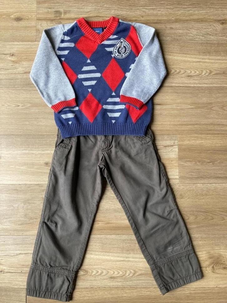 Set jongen 98/104, Kinderen en Baby's, Kinderkleding | Maat 98, Jongen, Broek, Ophalen