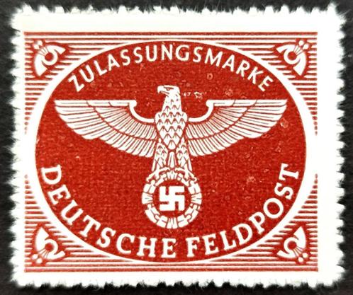 Dt.Reich: Veldpostzegel 1942 POSTFRIS, Timbres & Monnaies, Timbres | Europe | Allemagne, Non oblitéré, Autres périodes, Enlèvement ou Envoi