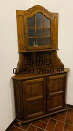 Hoekkast, Ophalen, Gebruikt, Met deur(en)