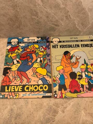 Lot Jommeke strips van Jef Nys, kapoentjesuitgave beschikbaar voor biedingen