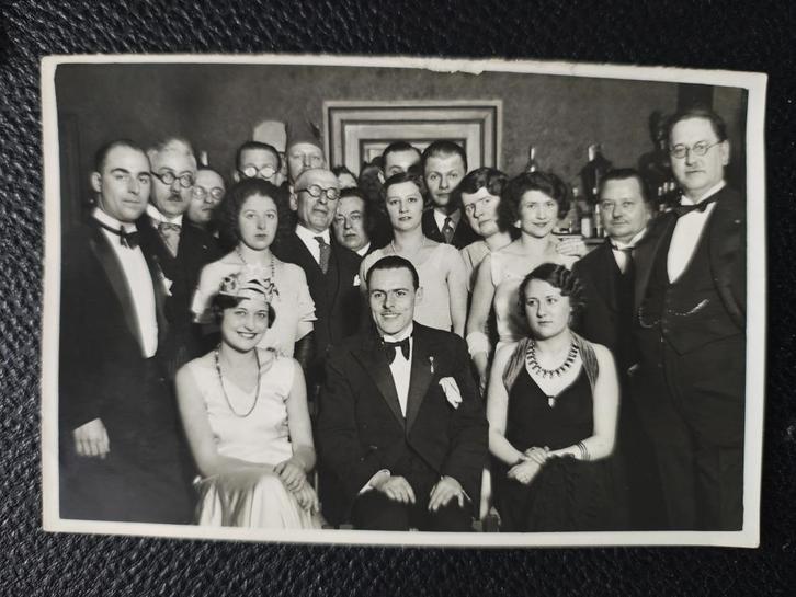 CERCLE BORAIN photo originale homme femme Belgique, Verzamelen, Foto's en Prenten, Gebruikt, Foto, Verzenden
