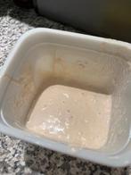 zuurdesem actieve starter, Ophalen