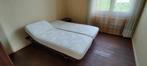 Tweepersoonsbed, Gebruikt, Moderne, Bruin, 140 cm