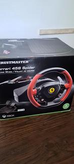 Thrustmaster Ferrari 458 Spider Racestuur - Rood - xbox, Consoles de jeu & Jeux vidéo, Consoles de jeu | Xbox | Accessoires, Comme neuf
